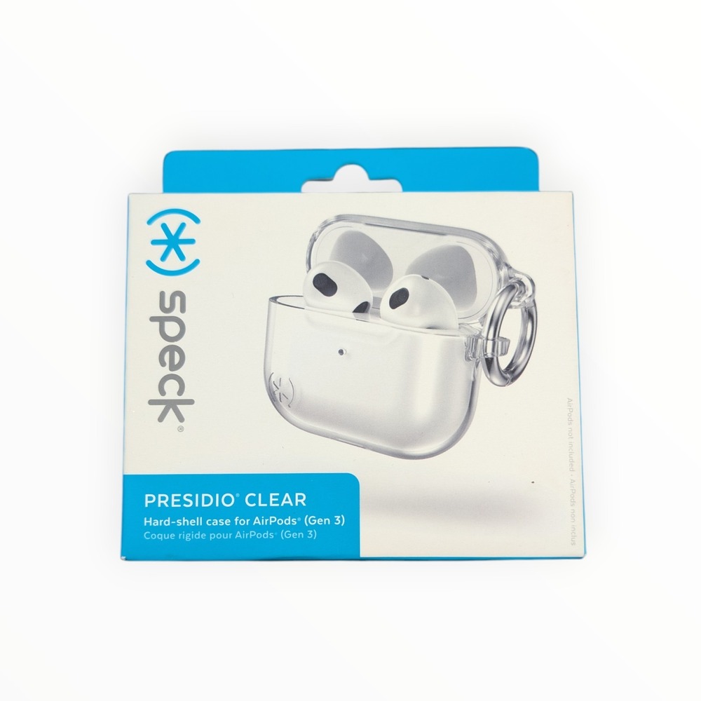 F3-O Speck Presidio‎ Case for Apple Airpods 3rd Generation - Clear